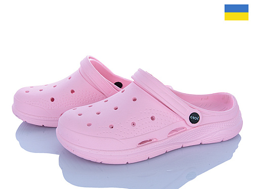 Кроксы Vladimir Cross K102 рожевий в магазине Фонтан Обуви