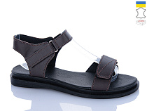 Босоножки Sali 13 шоколад к чор-п. в магазине Фонтан Обуви