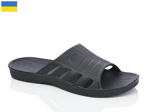 Шлепанцы Demur DS108 чорний в магазине Фонтан Обуви