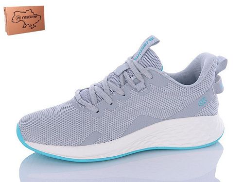 Кроссовки Restime EWL24099 grey-lemon в магазине Фонтан Обуви