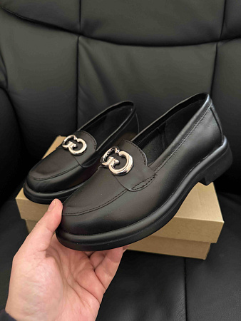 Кеды Garti 422 чорна шкіра  в магазине Фонтан Обуви