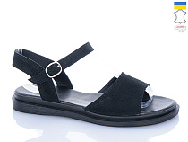 Босоножки Sali 508 чорний з чор-п. в магазине Фонтан Обуви