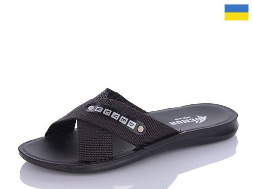 Шлепанцы Demur TRK STL new black в магазине Фонтан Обуви