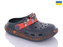 Кроксы Gipanis Гіпаніс Д005 графіт в магазине Фонтан Обуви