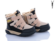 Ботинки Clibee-Shosho HA825-1 khaki-black в магазине Фонтан Обуви