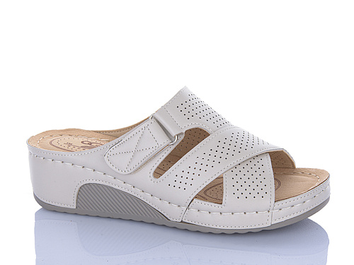 Шлепанцы Leguzaza H1-10 beige в магазине Фонтан Обуви