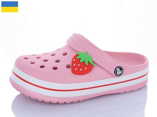 Кроксы Luckline 3102-306 pink в магазине Фонтан Обуви