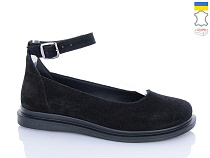 Туфли Sali 24 чорний з чор-п. в магазине Фонтан Обуви