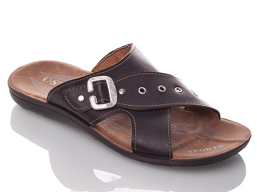 Шлепанцы Gurkem MKD3897 black в магазине Фонтан Обуви