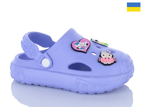 Кроксы Inblu 150 лаванда в магазине Фонтан Обуви