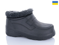 Галоши Успіх M7 чорний в магазине Фонтан Обуви