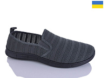Слипоны Demur 6929 сірий в магазине Фонтан Обуви