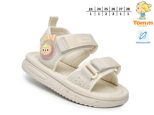 Босоножки Том.М 65068B LED в магазине Фонтан Обуви