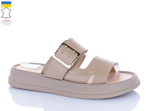 Шлепанцы Sali 516 капучино кап-п. в магазине Фонтан Обуви