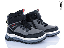 Ботинки Clibee-Shosho HC812-2 grey-red в магазине Фонтан Обуви