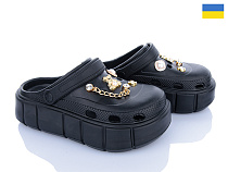 Кроксы Roks 152-581 чорний в магазине Фонтан Обуви