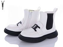 Ботинки Clibee NNA132A white в магазине Фонтан Обуви