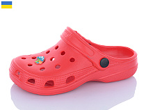 Кроксы Inblu 017 червоний в магазине Фонтан Обуви