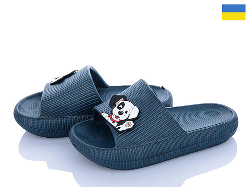 Шлепанцы Inblu 022 пес синій в магазине Фонтан Обуви