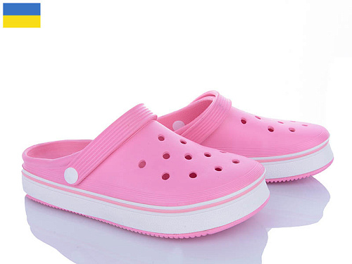 Кроксы Roks 1004 рожевий в магазине Фонтан Обуви