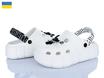 Кроксы Roks Progress 152-2-4 білий в магазине Фонтан Обуви