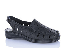 Босоножки Leguzaza 502-3 black батал в магазине Фонтан Обуви