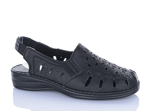 Босоножки Leguzaza 502-3 black батал в магазине Фонтан Обуви