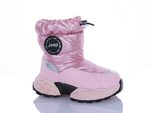 Дутики Леопард B15 pink в магазине Фонтан Обуви