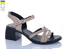 Босоножки Sali 140 капучино чор-п. в магазине Фонтан Обуви