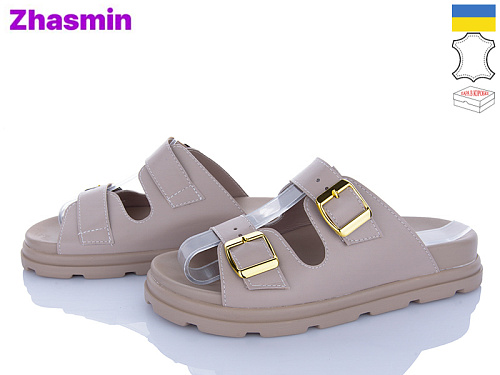 Шлепанцы Zhasmin 4509 беж м в магазине Фонтан Обуви