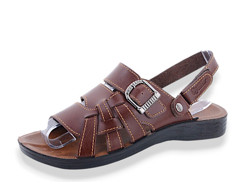 Сандалии Jumay SP босон. пряжка коричневий в магазине Фонтан Обуви