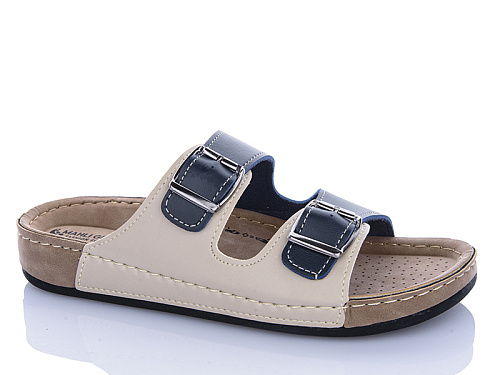 Шлепанцы Sali One 06-14 синій в магазине Фонтан Обуви