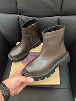 Ботинки Garti 6725 корич шкіра байка в магазине Фонтан Обуви
