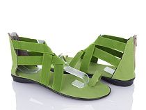 Босоножки Malibu 2022 зелений в магазине Фонтан Обуви
