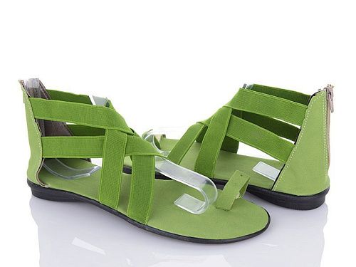 Босоножки Malibu 2022 зелений в магазине Фонтан Обуви