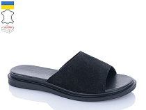 Шлепанцы Sali 500 чорний з чор-п. в магазине Фонтан Обуви