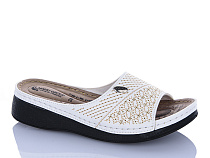 Шлепанцы Sali One 209 білий в магазине Фонтан Обуви