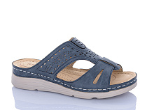 Шлепанцы Leguzaza C77 navy в магазине Фонтан Обуви