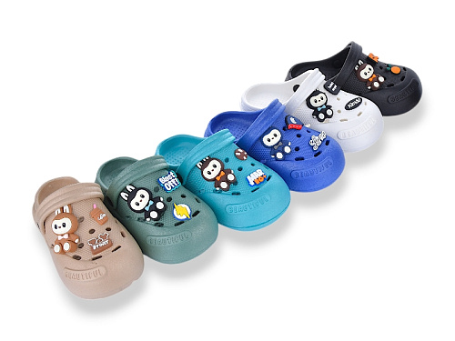 Кроксы Soylu 359-14 mix в магазине Фонтан Обуви