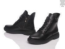 Ботинки Gratis 773-2д чорний(37-40) в магазине Фонтан Обуви