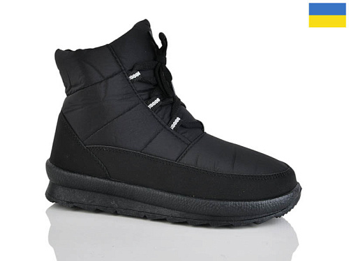 Ботинки Demur G811 чорний-чорний в магазине Фонтан Обуви