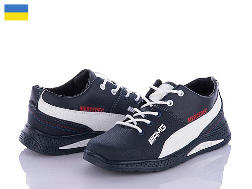 Кроссовки Paolla КПД6A синій-білий в магазине Фонтан Обуви