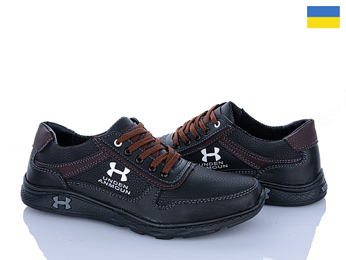 Кроссовки Paolla KP51N чорний-коричневий в магазине Фонтан Обуви