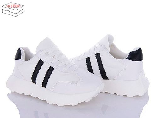 Кроссовки Ailaifa 2393 white-black піна в магазине Фонтан Обуви