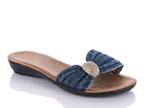Шлепанцы Gurkem WD302 blue в магазине Фонтан Обуви