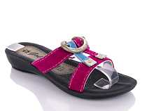 Шлепанцы Gurkem K26-1512 fuchsia (30-35) в магазине Фонтан Обуви