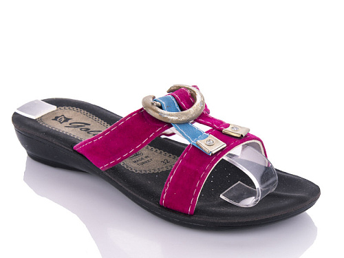 Шлепанцы Gurkem K26-1512 fuchsia (30-35) в магазине Фонтан Обуви