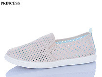 Слипоны Princess 55-13 батал в магазине Фонтан Обуви