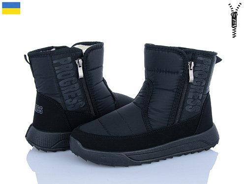 Ботинки Roks 3715 чорний в магазине Фонтан Обуви