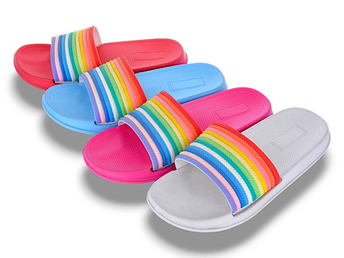 Шлепанцы Lion-Lu 8107 mix в магазине Фонтан Обуви